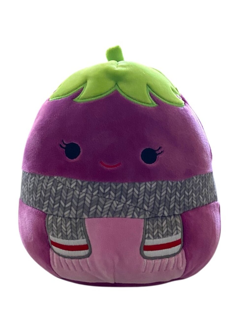 Squishmallows Glena The Eggplant Plushie 8”